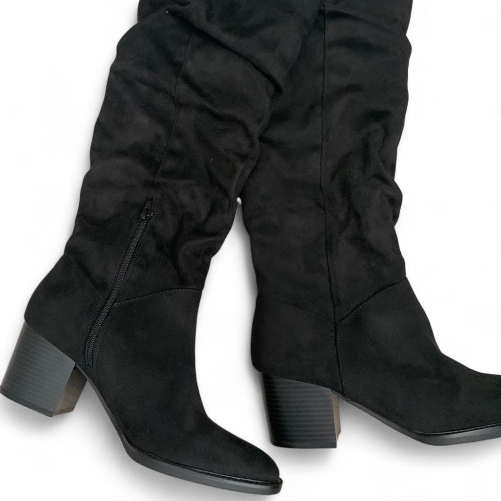 NEW Black Slouch Boots Macy’s Style & Co